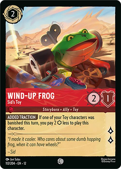 Wind-Up Frog - Sid's Toy (112/204) [Wilds Unknown] - Shop at oilboyal