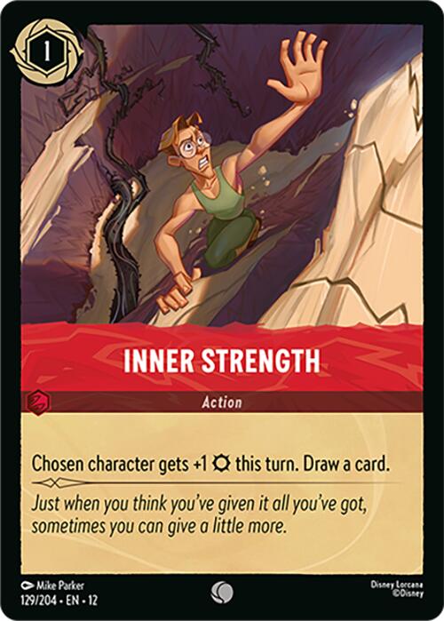 Inner Strength (129/204) [Wilds Unknown] - Shop at oilboyal
