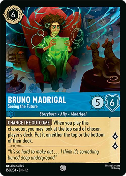 Bruno Madrigal - Seeing the Future (156/204) [Wilds Unknown] - Shop at oilboyal