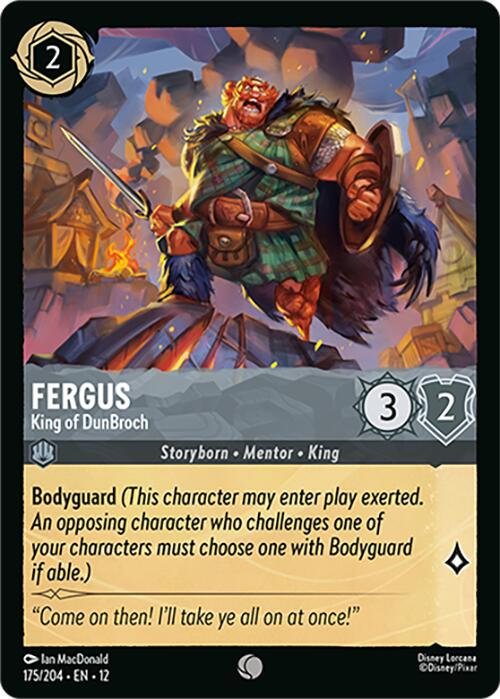 Fergus - King of DunBroch (175/204) [Wilds Unknown] - Shop at oilboyal