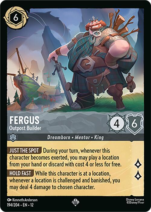 Fergus - Outpost Builder (194/204) [Wilds Unknown] - Shop at oilboyal