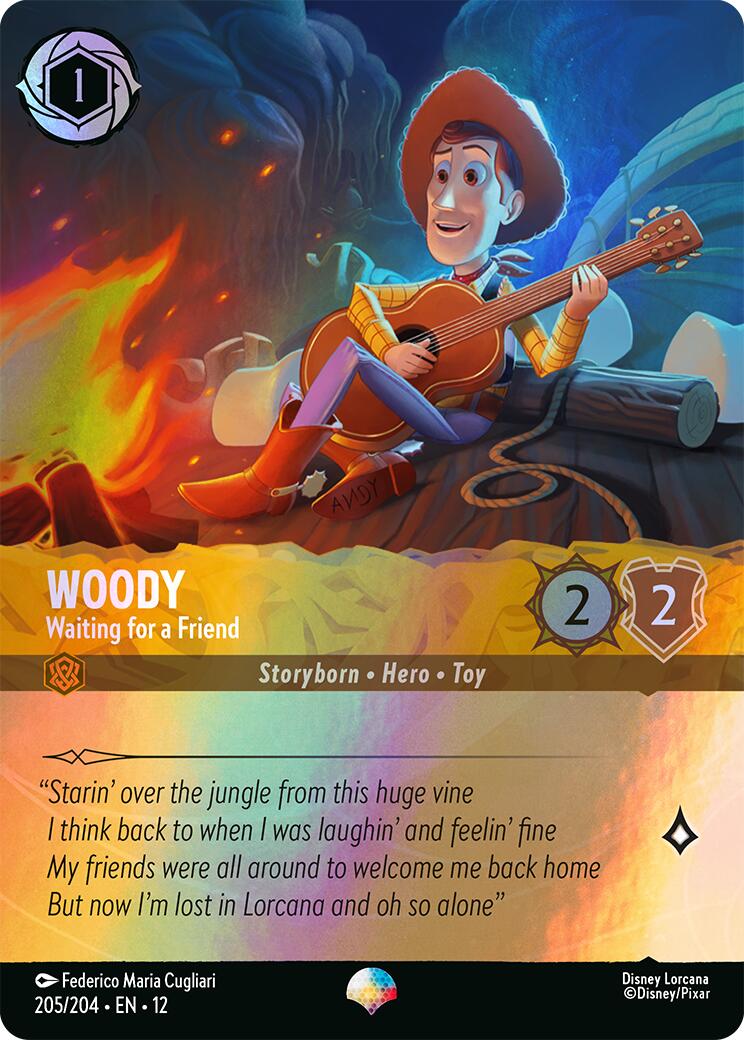 Woody - Waiting for a Friend (Epic) (205/204) [Wilds Unknown] - Shop at oilboyal