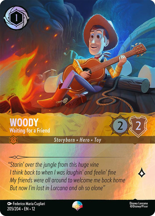 Woody - Waiting for a Friend (Epic) (205/204) [Wilds Unknown] - Shop at oilboyal