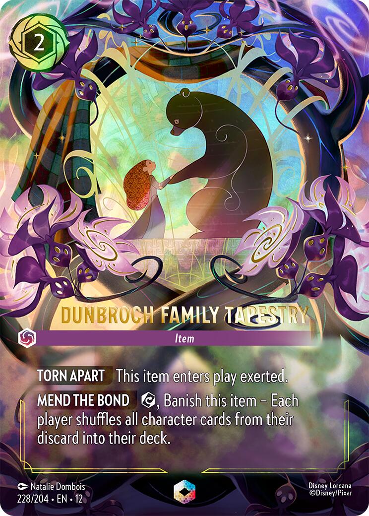 DunBroch Family Tapestry (Enchanted) (228/204) [Wilds Unknown] - Shop at oilboyal