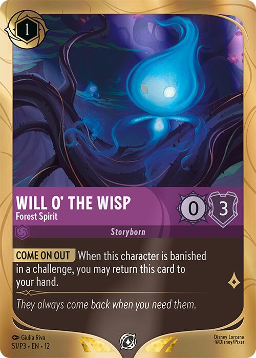 Will o' the Wisp - Forest Spirit (51) [Promo Cards] - Shop at oilboyal