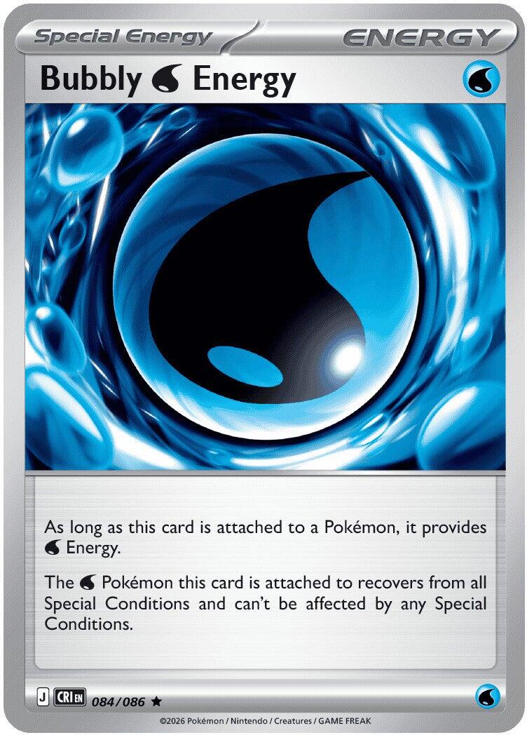 Bubbly W Energy (084/086) [Mega Evolution: Chaos Rising] - Shop at oilboyal