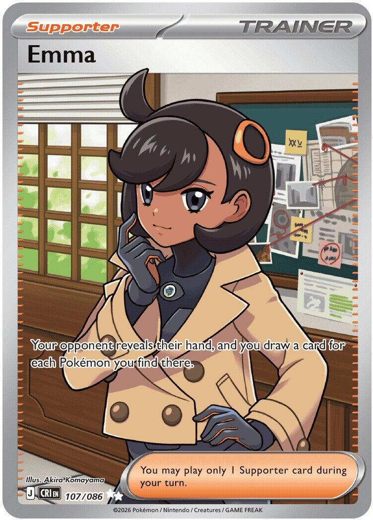 Emma (107/086) [Mega Evolution: Chaos Rising] - Shop at oilboyal