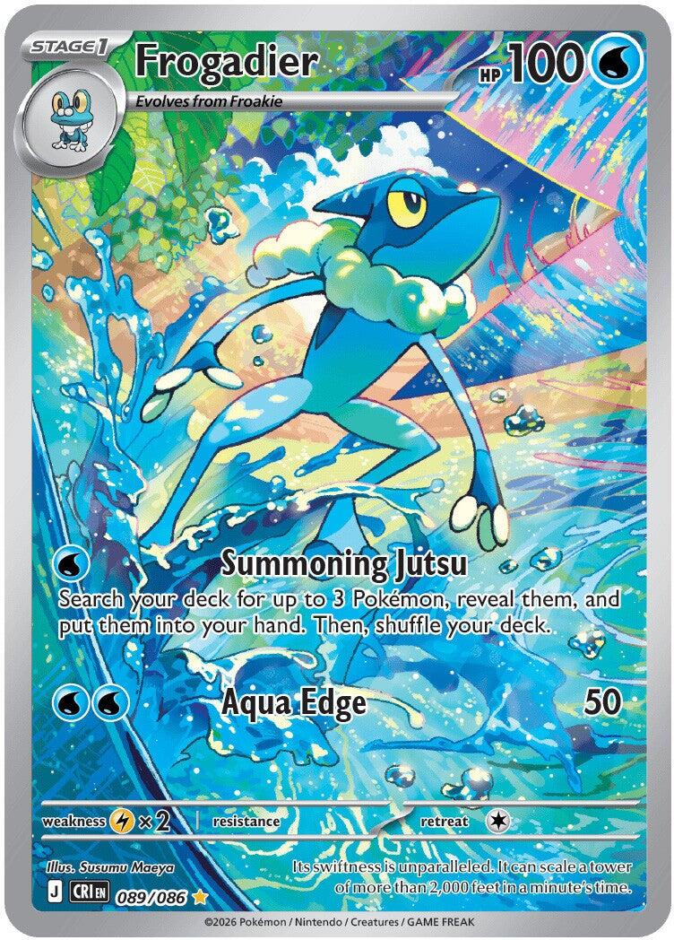 Frogadier (089/086) [Mega Evolution: Chaos Rising] - Shop at oilboyal