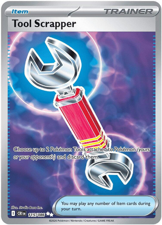 Tool Scrapper (115/086) [Mega Evolution: Chaos Rising] - Shop at oilboyal