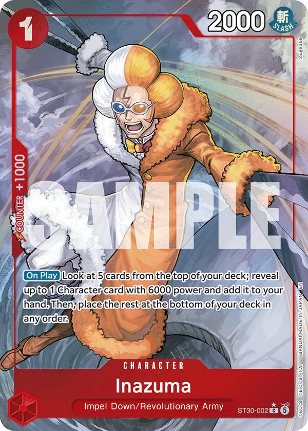 Inazuma (Full Art) [Starter Deck EX: Gear 5] - Shop at oilboyal