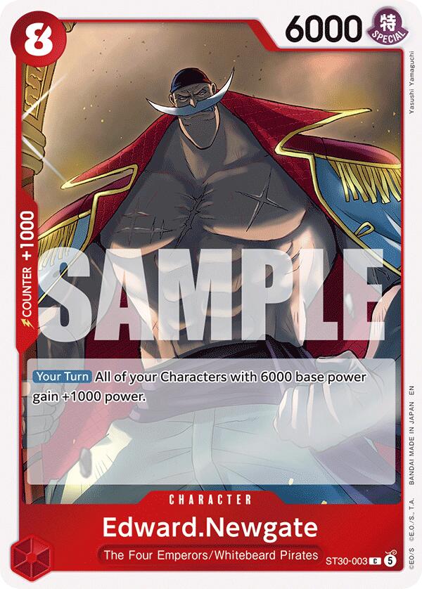 Edward.Newgate [Starter Deck EX: Gear 5] - Shop at oilboyal