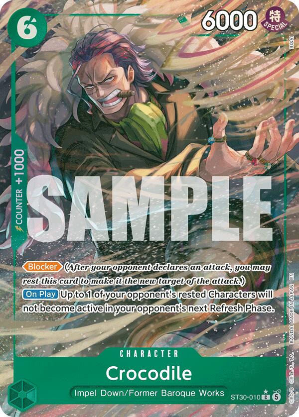Crocodile (Full Art) [Starter Deck EX: Gear 5] - Shop at oilboyal