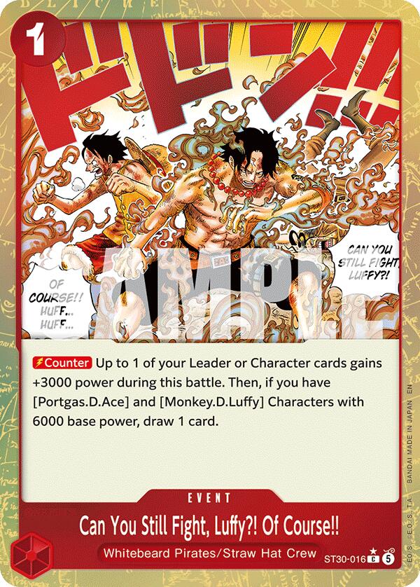 Can You Still Fight, Luffy?! Of Course!! (Parallel) [Starter Deck EX: Gear 5] - Shop at oilboyal