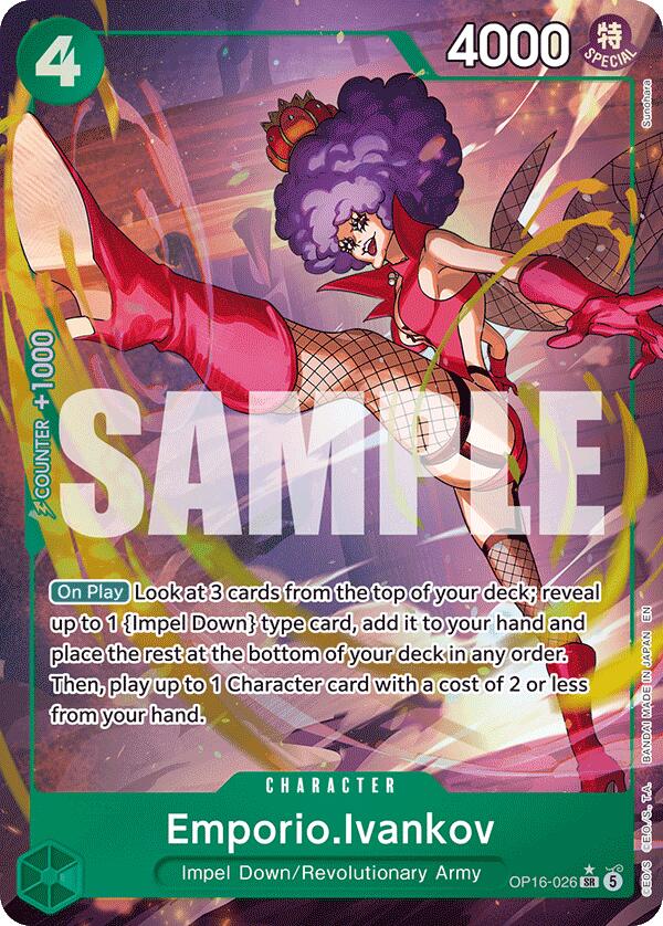Emporio.Ivankov (Alternate Art) [The Time of Battle] - Shop at oilboyal