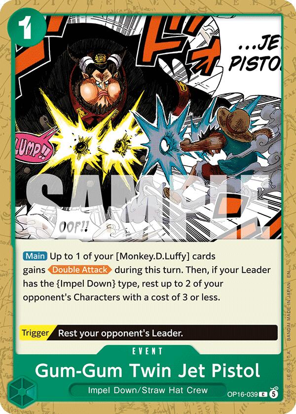 Gum-Gum Twin Jet Pistol [The Time of Battle] - Shop at oilboyal