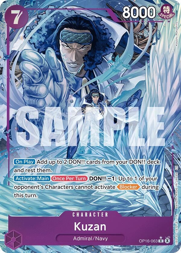 Kuzan (Alternate Art) [The Time of Battle] - Shop at oilboyal