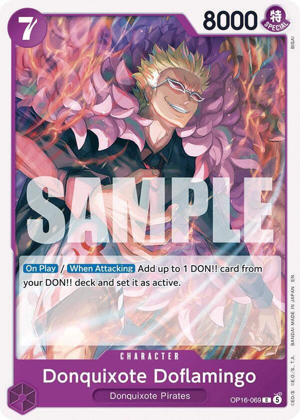 Donquixote Doflamingo [The Time of Battle] - Shop at oilboyal