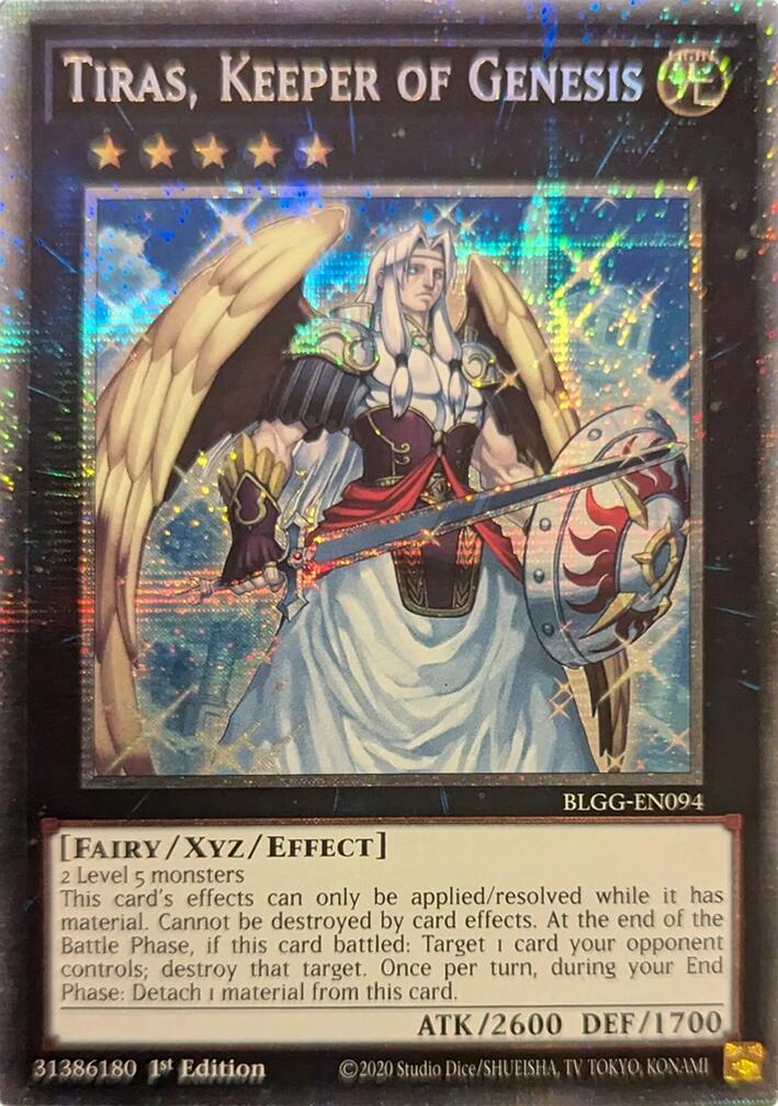 Tiras, Keeper of Genesis (Starlight Rare) [BLGG-EN094] Starlight Rare - Shop at oilboyal