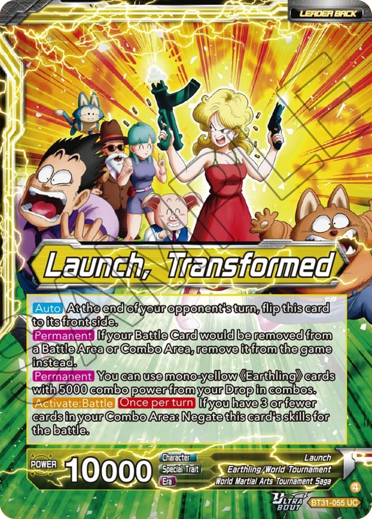 Launch // Launch, Transformed (BT31-055) [Impact Beyond Dimensions] - Shop at oilboyal
