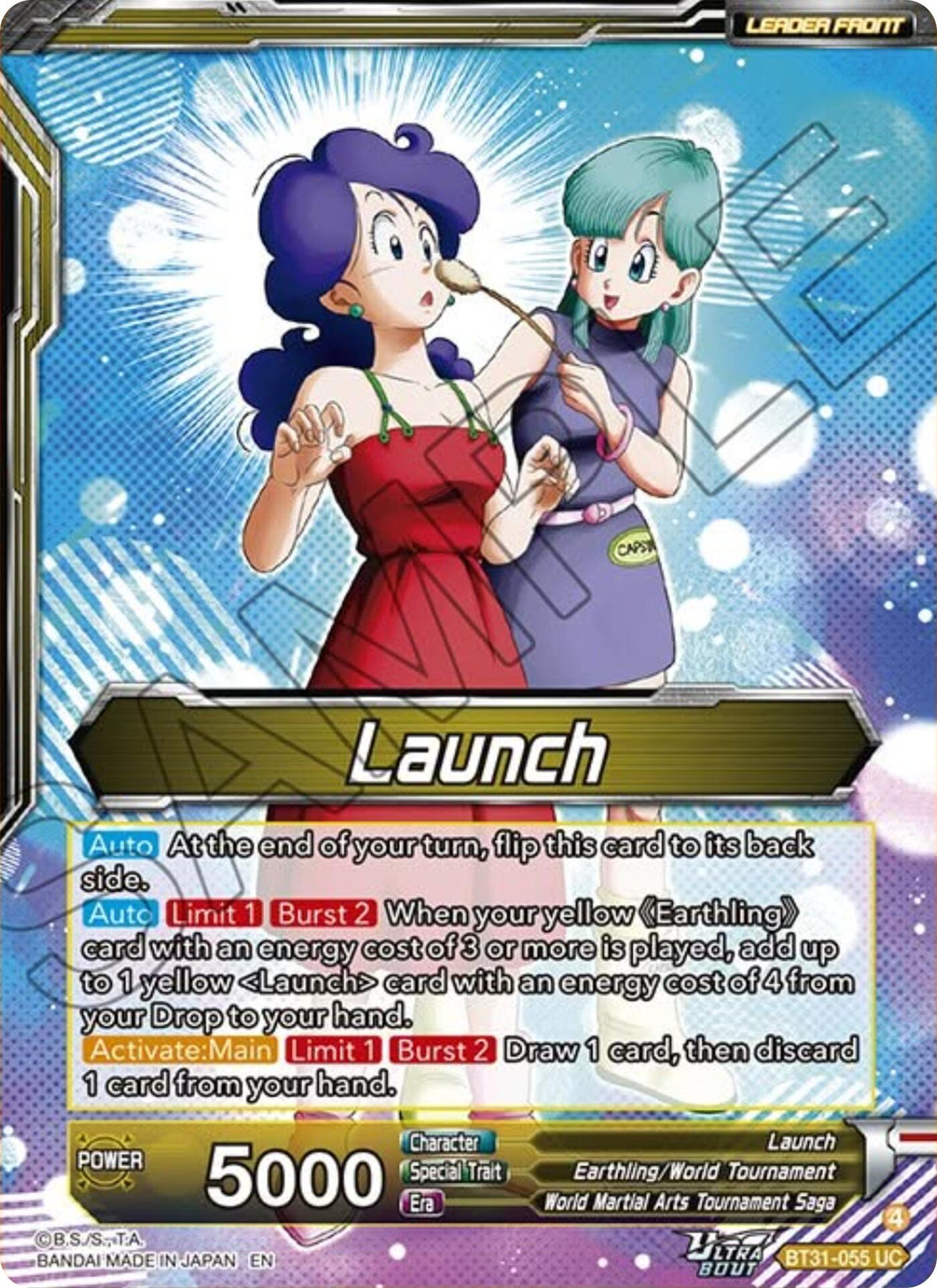 Launch // Launch, Transformed (BT31-055) [Impact Beyond Dimensions] - Shop at oilboyal
