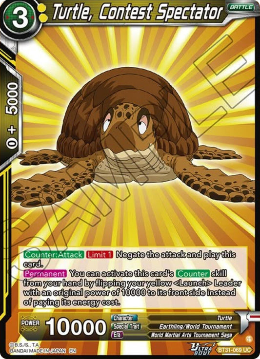 Turtle, Contest Spectator (BT31-069) [Impact Beyond Dimensions] - Shop at oilboyal