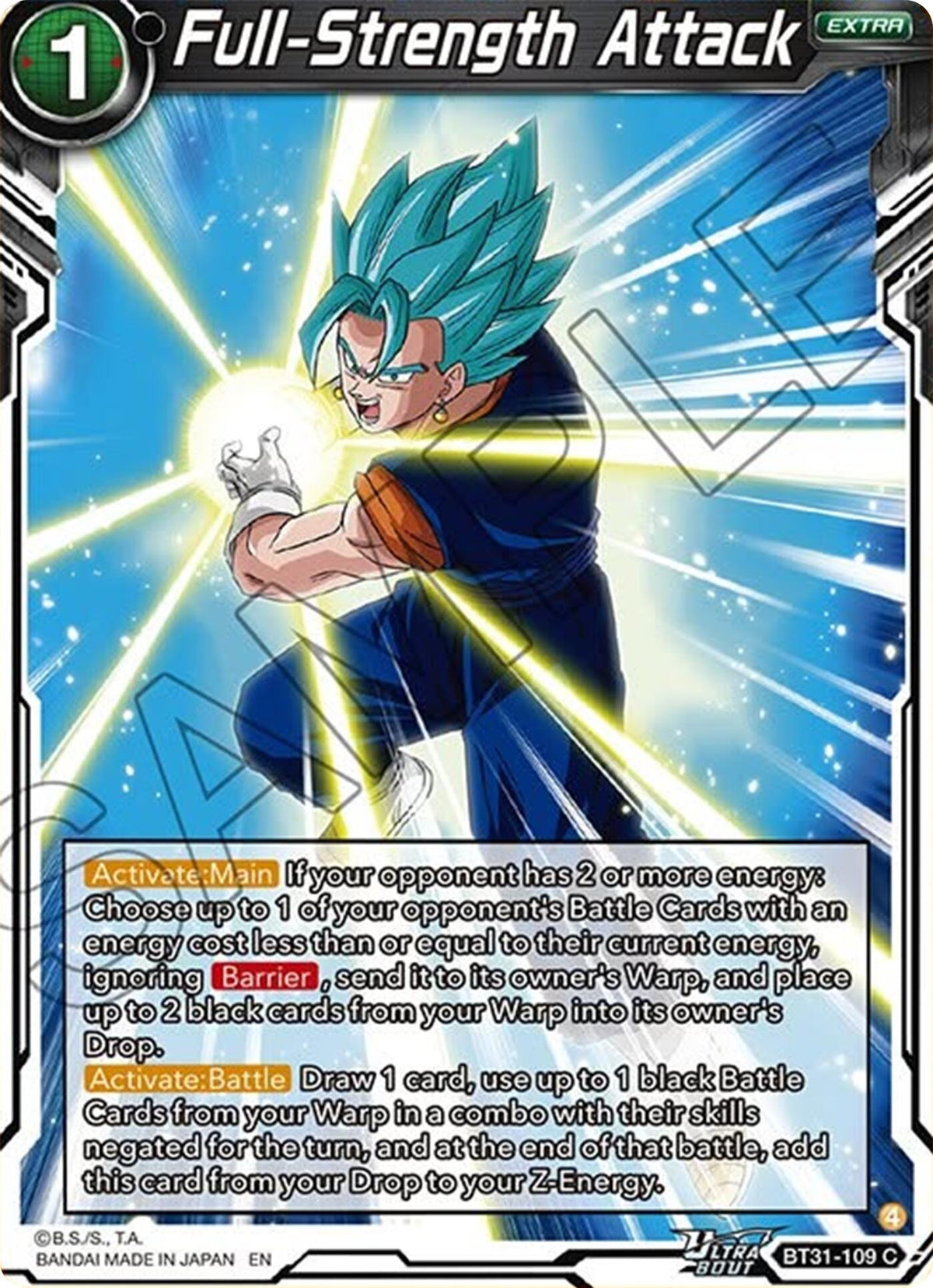 Full-Strength Attack (BT31-109) [Impact Beyond Dimensions] - Shop at oilboyal
