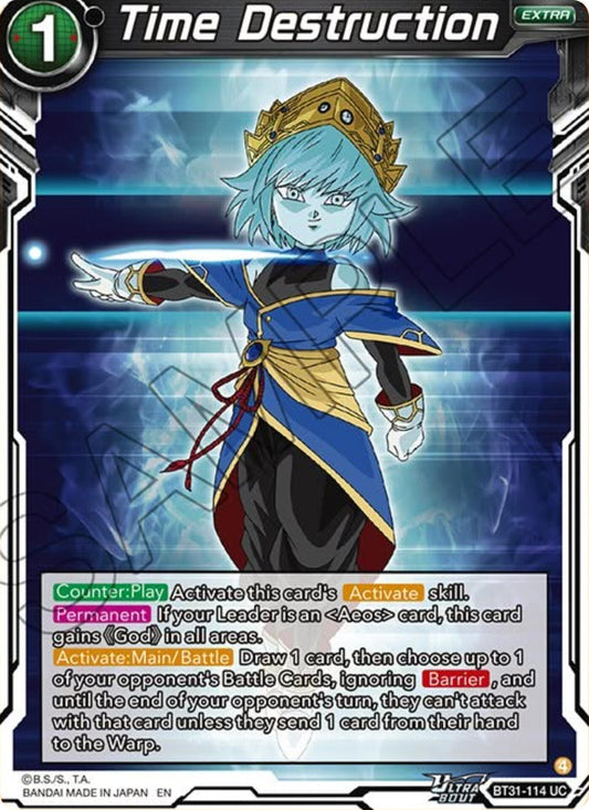 Time Destruction (BT31-114) [Impact Beyond Dimensions] - Shop at oilboyal