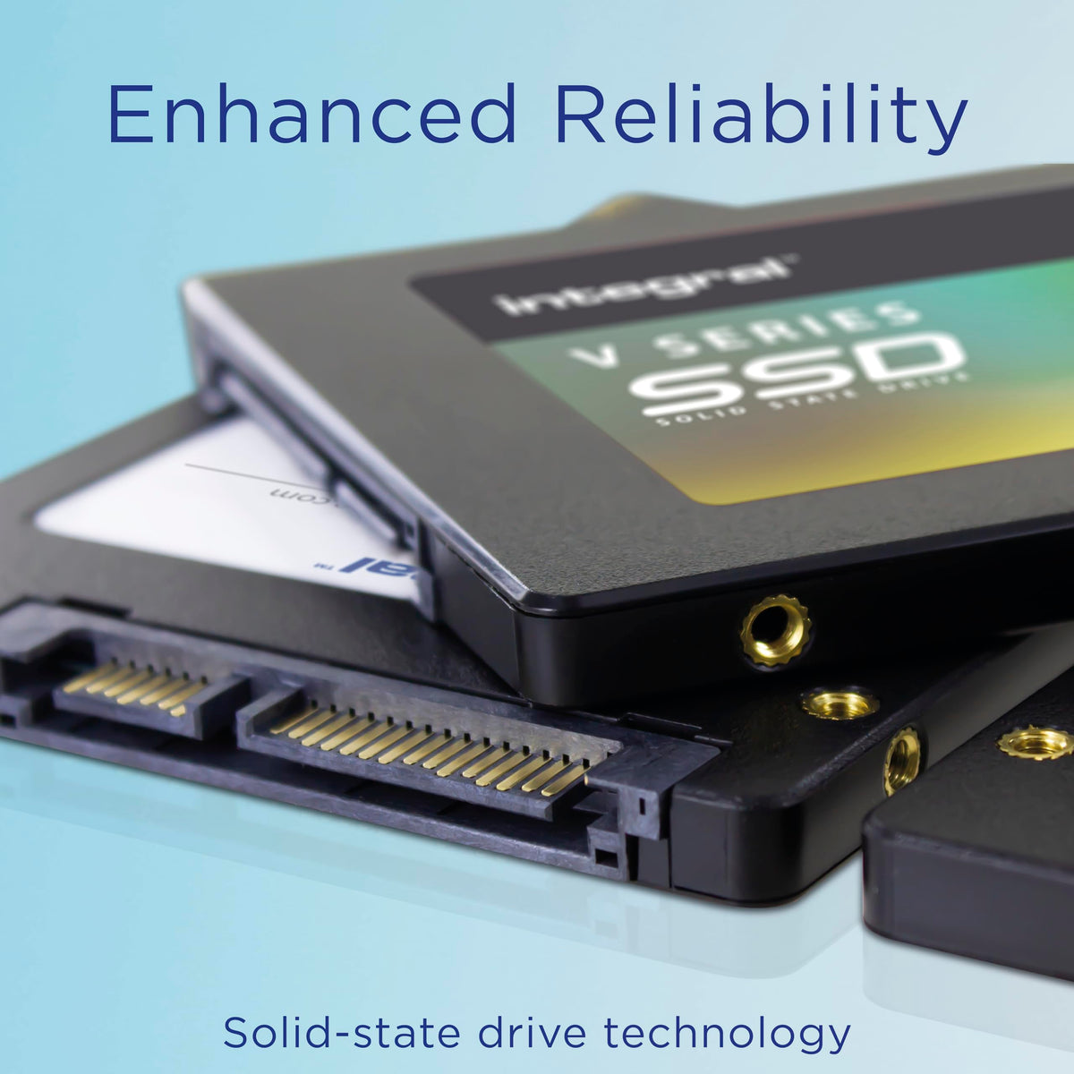 Integral V Series S 480GB 2.5" SATA III SSD (Solid State Drive)- Achieve Speeds up to 540MB/s Read, 500MB/s Write for PC and Laptop Upgrades