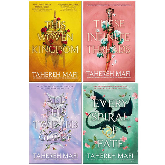 This Woven Kingdom Series 4 Books Collection Set By Tahereh Mafi (This Woven Kingdom, These Infinite Threads) - OilBoyal