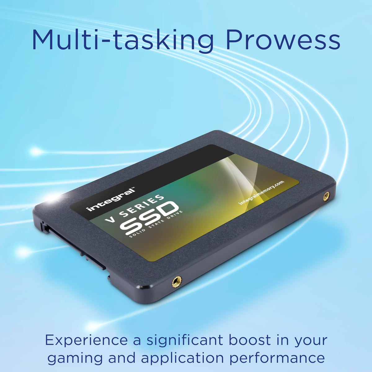 Integral V Series S 480GB 2.5" SATA III SSD (Solid State Drive)- Achieve Speeds up to 540MB/s Read, 500MB/s Write for PC and Laptop Upgrades