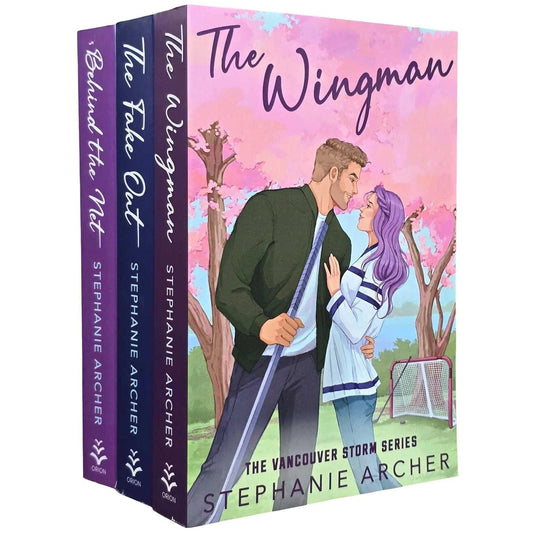 Vancouver Storm Series 3 Books Collection Set (Behind The Net, The Fake Out and The Wingman) - OilBoyal