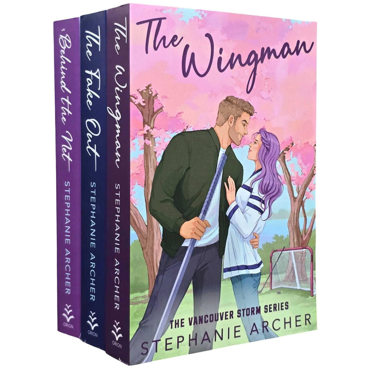 Vancouver Storm Series 3 Books Collection Set (Behind The Net, The Fake Out and The Wingman) - OilBoyal