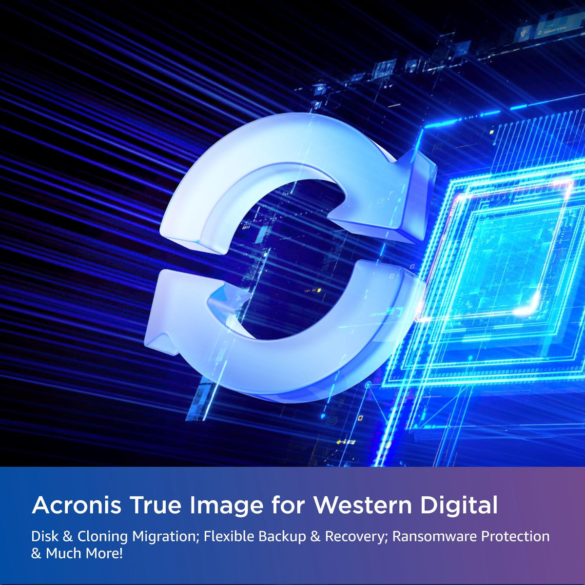 WD Blue SN580 1TB SSD, NVMe SSD, M.2 2280, PCIe Gen3, up to 4150 MB/s read speeds, nCache 4.0 Technology Includes Acronis True Image for Western Digital
