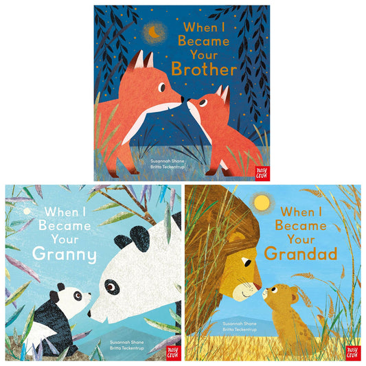 When I Became Series By Susannah Shane 3 Picture Books Collection Set (When I Became Brother, Grandad & Granny) - OilBoyal