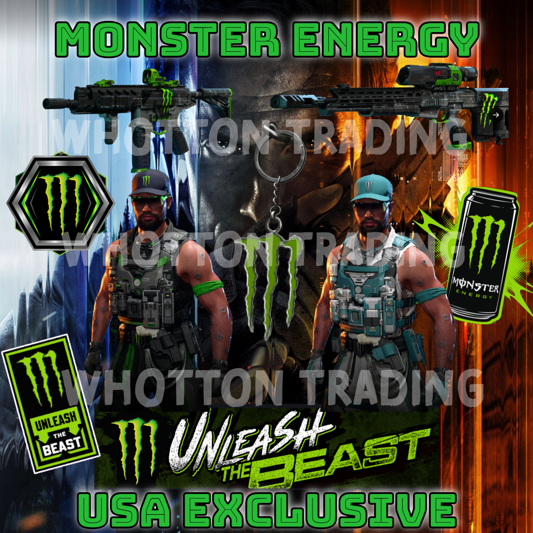 Call of Duty: Black Ops 7 | Monster Energy FULL Premium Store Exclusive Bundle | 7-Eleven, Kwik Trip, Murphy Rewards