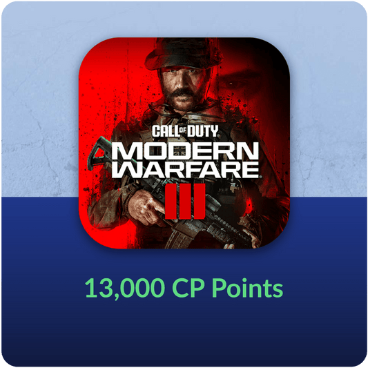 13000 CP Points