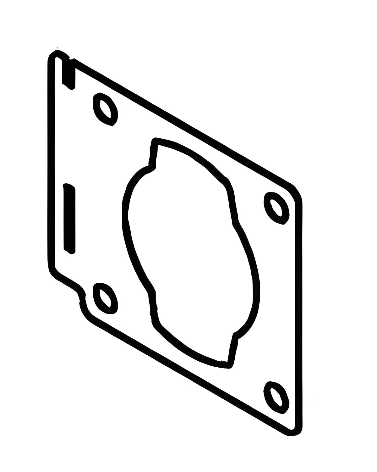 Cylinder Gasket for Stihl HS81R, HS81RC