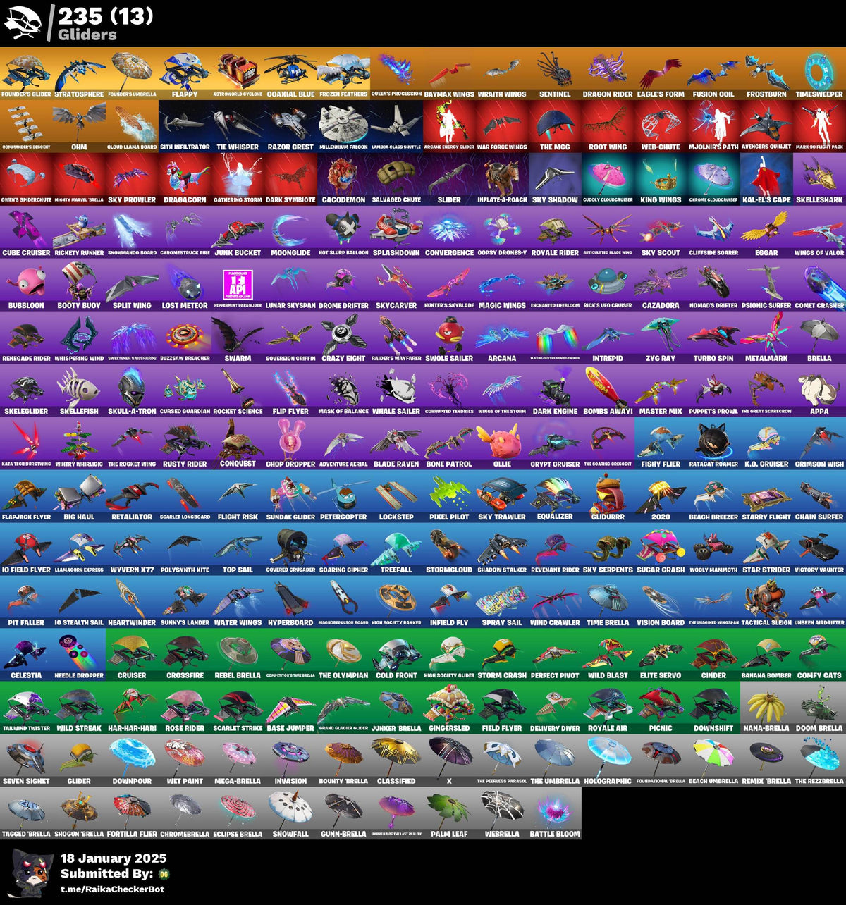 Fortnite Account - OG STW, IKONIK, Rogue Spider Knight, Merry Mint Axe, 112 Max Styles | 369 Skins