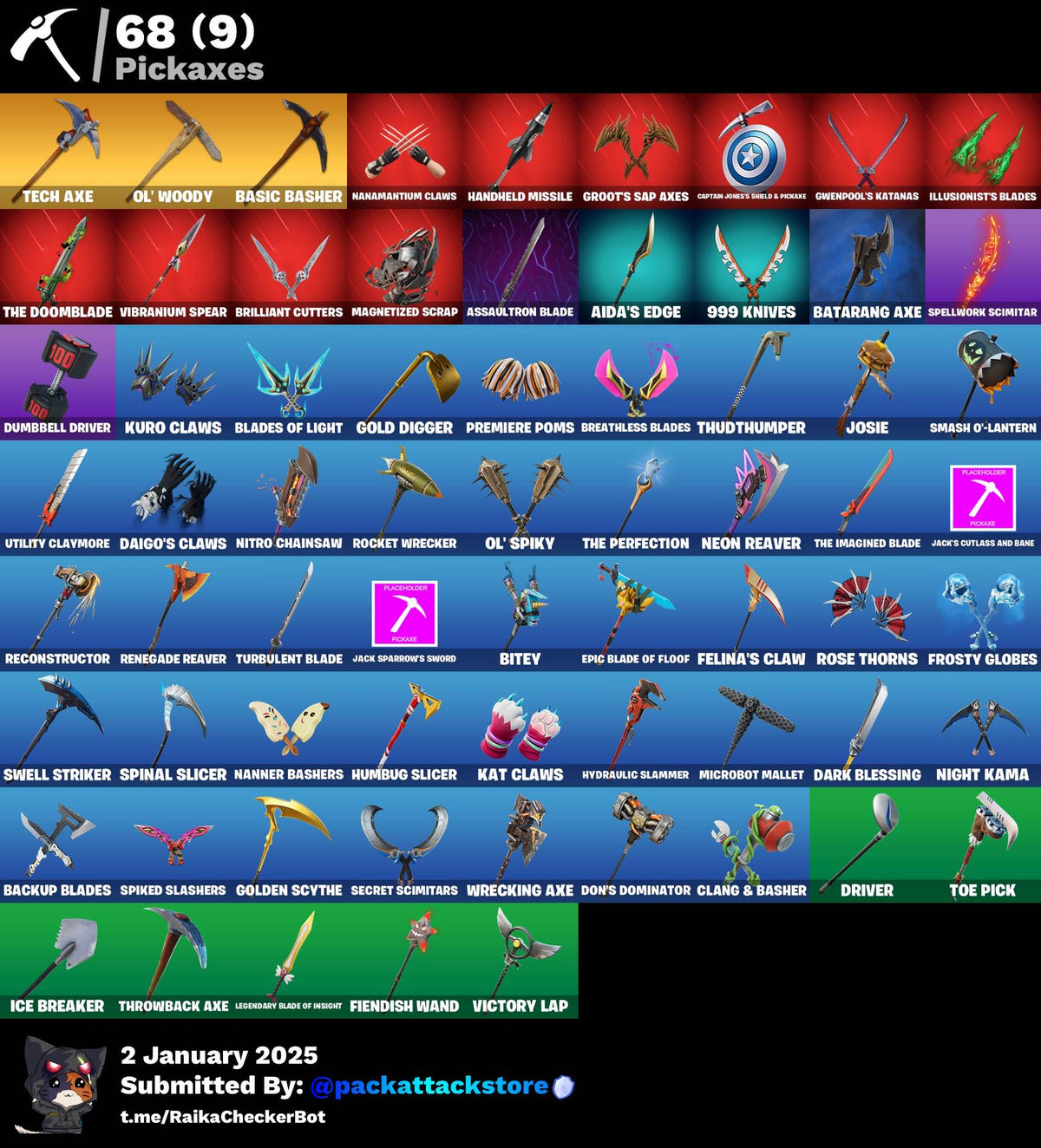 Fortnite Account - Exclusive & Rare Indigo Kuno | 53 Skins
