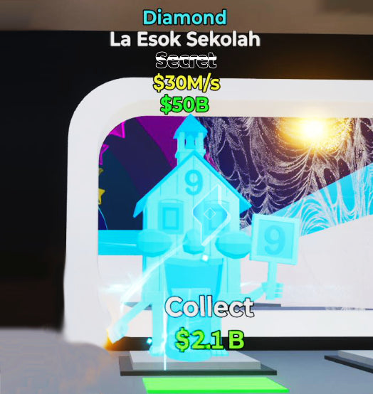 La Esok Sekolah Secret Diamond - Steal the Brainrot (Rebirth 16)