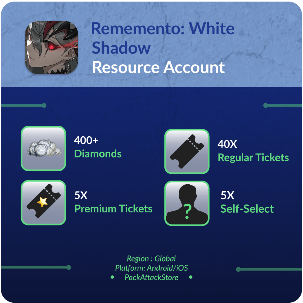 [Global] 400+ Diamonds - 40x Regular Tickets - 5x Premium Tickets - 1x Self-Select [Instant Delivery]