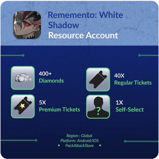[Global] 1800+ Diamonds - 140x Regular Tickets - 90x Premium Tickets - 1x Self-Select [Instant Delivery]