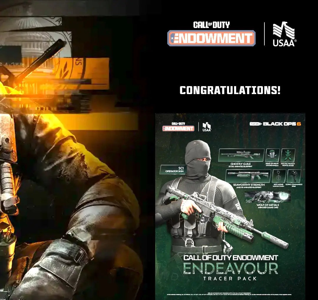Call of Duty Black Ops 6 Endowment  CODE ENDEAVOUR PACK
