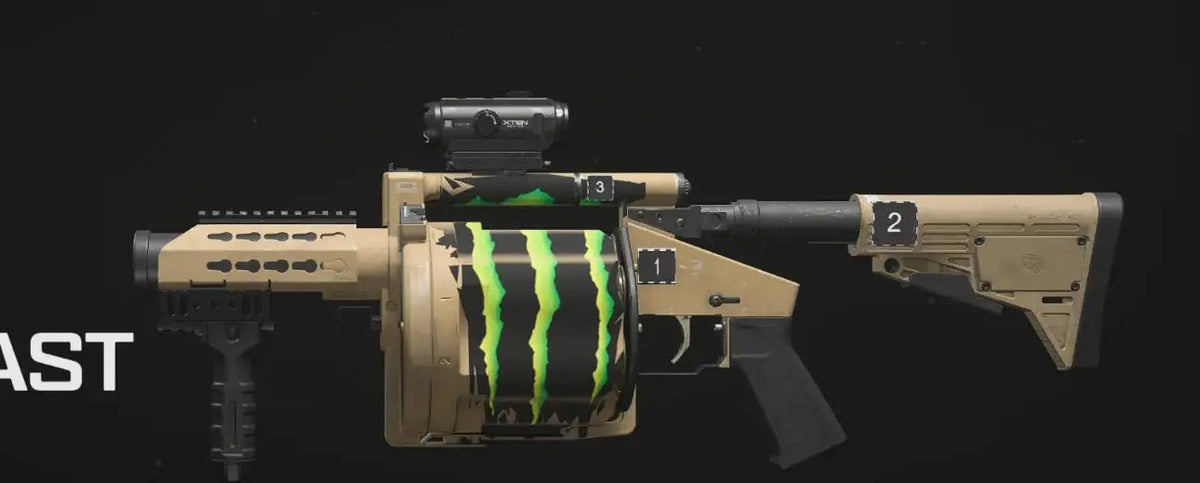 Call of Duty Modern Warfare 3 MW3 Monster Energy - Mark of the Beast Vinyl COD
