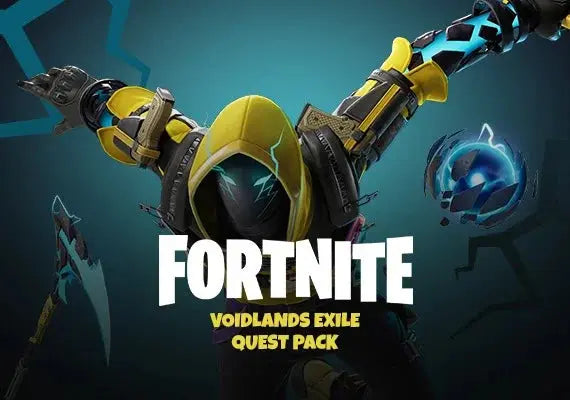 Fortnite Voidlands Exile Quest Pack - Void Warrior Absenz Outfit + LEGO Style, Shattercore Back Bling, Void's Ire Pickaxe & 1,000 V-Bucks Quests - Xbox Digital Code - US Region