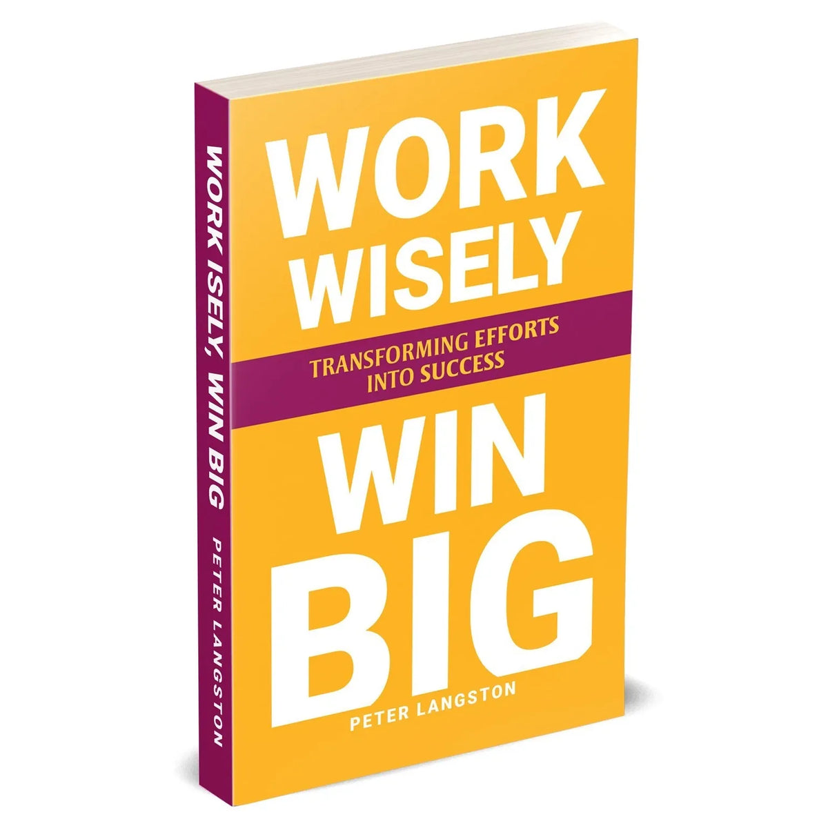 WORK WISELY, WIN BIG: Transforming Efforts Into Success by Peter Langston - OilBoyal
