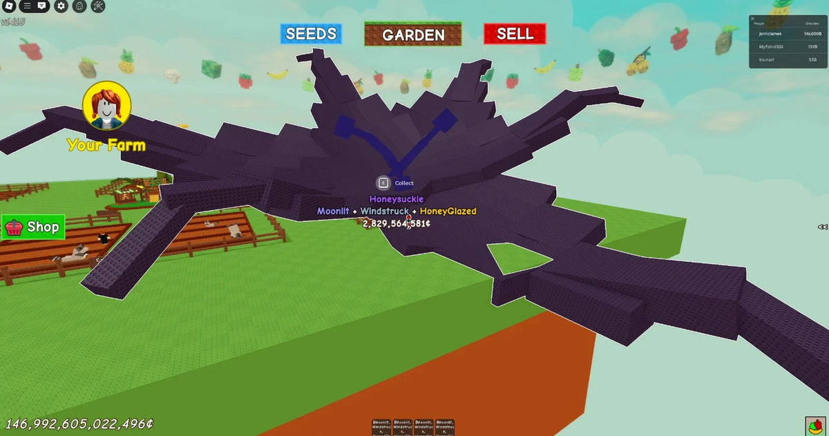 🟢  [🌳] LMITED 762KG HONEYSUCKLE Roblox Grow A Garden - Fast Delivery! SAFE!