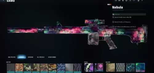 Call Of Duty Black Ops 6 Nebula Zombies Mastery Camo Grind ( Read Description)