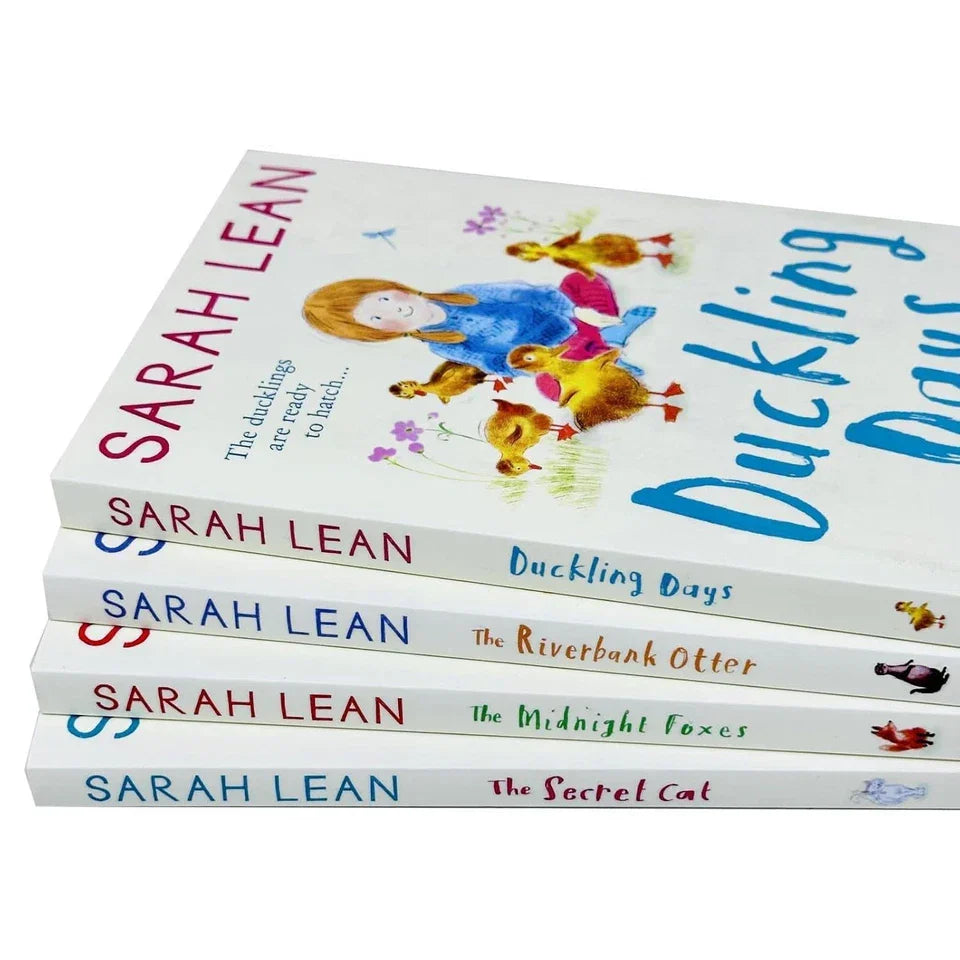 Tiger Days Series 1-4 Books Collection Set by Sarah Lean Duckling Days, Midnight Fox - OilBoyal