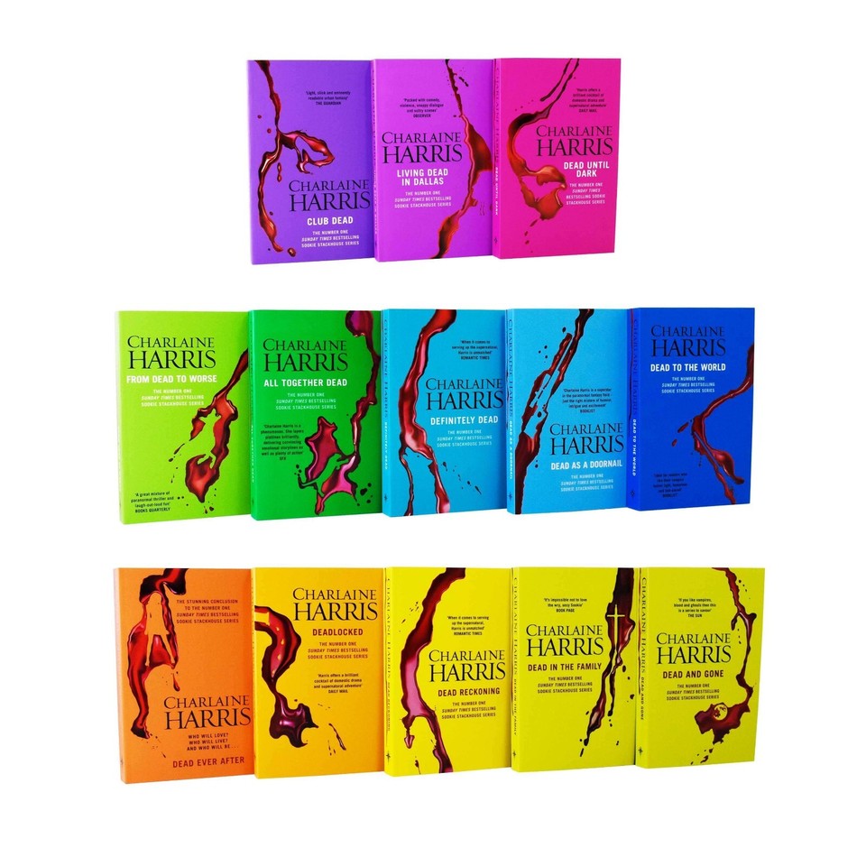 True Blood by Charlaine Harris Complete Sookie Stackhouse 13 Books Collection Set - OilBoyal